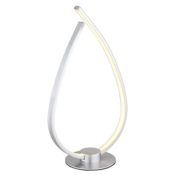 Lámparas Globo Lighting Trina Lámparas de mesa LED Plata, 1 luz
