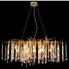 Lámparas Globo Lighting Gloria Lámparas de araña dorado, 10 luces