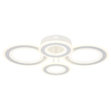 Lámparas Globo Lighting Anthony Plafones LED Blanca, 1 luz