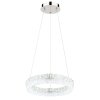 Lámparas Globo Lighting Laurel Lámparas suspendidas LED Cromo, 1 luz, Mando a distancia