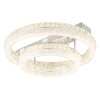 Lámparas Globo Lighting Laurel Plafones LED Cromo, 1 luz, Mando a distancia