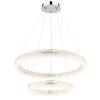 Lámparas Globo Lighting Laurel Lámparas suspendidas LED Cromo, 1 luz, Mando a distancia