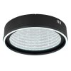 Lámparas Globo Lighting Mirrora Plafones LED Negro, 1 luz, Mando a distancia