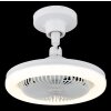 Lámparas Globo Lighting Lidea lámpara ventilador de techo LED Blanca, 1 luz, Mando a distancia