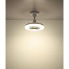 Lámparas Globo Lighting Lidea lámpara ventilador de techo LED Blanca, 1 luz, Mando a distancia