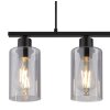Lámparas Globo Lighting Hadera Lámparas suspendidas Negro, 3 luces