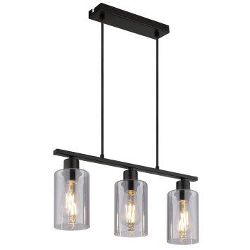 Lámparas Globo Lighting Hadera Lámparas suspendidas Negro, 3 luces