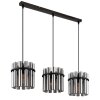 Lámparas Globo Lighting Daren Lámparas suspendidas Negro, 3 luces