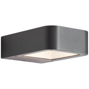 AEG Phelia Aplique para exterior LED Antracita, 1 luz