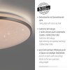Lámparas Leuchten Direkt KYLE Plafones LED Plata, 1 luz