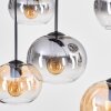 Apedo Lámparas suspendidas, Lámparas colgantes Colores ámbar, Transparente, Ahumado, 6 luces