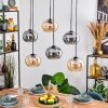 Apedo Lámparas suspendidas, Lámparas colgantes Colores ámbar, Ahumado, 6 luces
