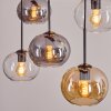 Apedo Lámparas suspendidas, Lámparas colgantes Colores ámbar, Transparente, Ahumado, 6 luces
