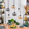 Apedo Lámparas suspendidas, Lámparas colgantes Colores ámbar, Transparente, Ahumado, 6 luces