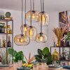 Apedo Lámparas suspendidas, Lámparas colgantes Colores ámbar, Transparente, 6 luces
