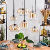 Apedo Lámparas suspendidas, Lámparas colgantes Colores ámbar, Transparente, 6 luces