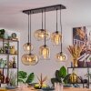 Apedo Lámparas suspendidas, Lámparas colgantes Colores ámbar, Transparente, 6 luces