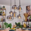 Apedo Lámparas suspendidas, Lámparas colgantes Transparente, Ahumado, 6 luces