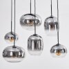 Apedo Lámparas suspendidas, Lámparas colgantes Transparente, Ahumado, 6 luces