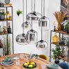 Apedo Lámparas suspendidas, Lámparas colgantes Transparente, Ahumado, 6 luces