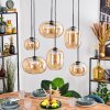 Apedo Lámparas suspendidas, Lámparas colgantes Colores ámbar, 6 luces