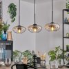 Mertola Lámparas suspendidas, Lámparas colgantes Colores ámbar, Transparente, 3 luces