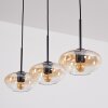 Mertola Lámparas suspendidas, Lámparas colgantes Colores ámbar, Transparente, 3 luces