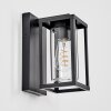 Portalis Aplique de exterior, Apliques Negro, 1 luz