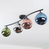 Gastor Plafones, Luminarias esféricas Azul, Cromo, Verde, Color cobre, Ahumado, 4 luces