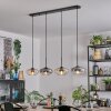 Mertola Lámparas suspendidas, Lámparas colgantes Colores ámbar, Transparente, Ahumado, 4 luces