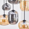 Apedo Lámparas suspendidas, Luminarias esféricas, Lámparas colgantes Colores ámbar, Ahumado, 6 luces