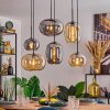 Apedo Lámparas suspendidas, Luminarias esféricas, Lámparas colgantes Colores ámbar, Ahumado, 6 luces