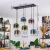 Lauden Lámparas suspendidas, Lámparas colgantes Azul, Verde, Transparente, Color cobre, 6 luces