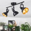 Toren Plafones, Spot techo Cromo, Negro, 3 luces