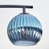 Koyoto Plafones, Luminarias esféricas Azul, dorado, Verde, Color cobre, 4 luces