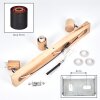 Fallhagen Plafones, Spot techo Cromo, Madera clara, 3 luces