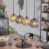 Koyoto Lámparas suspendidas, Luminarias esféricas, Lámparas colgantes Colores ámbar, Ahumado, 4 luces