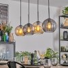 Koyoto Lámparas suspendidas, Luminarias esféricas, Lámparas colgantes Colores ámbar, Ahumado, 4 luces