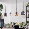 Koyoto Lámparas suspendidas, Luminarias esféricas, Lámparas colgantes Colores ámbar, Transparente, Ahumado, 4 luces