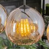 Koyoto Lámparas suspendidas, Luminarias esféricas, Lámparas colgantes Colores ámbar, 4 luces
