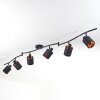 Fallhagen Plafones, Spot techo Negro, 6 luces