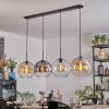 Koyoto Lámparas suspendidas, Luminarias esféricas, Lámparas colgantes Colores ámbar, Transparente, Ahumado, 4 luces