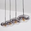 Mertola Lámparas suspendidas, Lámparas colgantes Transparente, Ahumado, 4 luces
