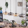 Mertola Lámparas suspendidas, Lámparas colgantes Colores ámbar, Transparente, Ahumado, 4 luces
