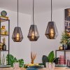 Duren Lámparas suspendidas, Lámparas colgantes Negro, 3 luces