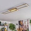Torresella Plafones LED Negro, 1 luz