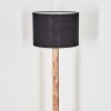 Bassagoda Lámpara de pie Crudo, Negro, 1 luz