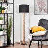 Bassagoda Lámpara de pie Crudo, Negro, 1 luz