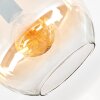 Koyoto Plafones, Luminarias esféricas Colores ámbar, Transparente, 1 luz