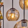 Koyoto Lámparas suspendidas, Luminarias esféricas, Lámparas colgantes Colores ámbar, 4 luces